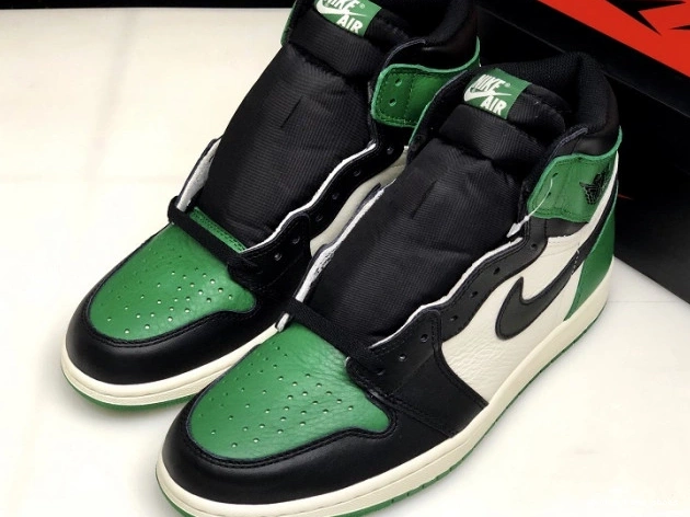 Cheap 555088-302 Pine Air OG NRG Sail-Black High 1 Green Jordan 0818